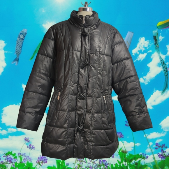 LIZ CLAIBORNE Black Jacket Plus Size 1X - Picture 4 of 14